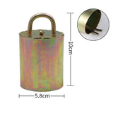 Maxbell Grazing Bell Crisp Loud Bell Noisemaker Farm for Sheep Goats Accessories L