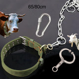 Maxbell Multifunction Cow Collar Oxford Cloth Adjustable Thicken for Sheep Cow 65cm