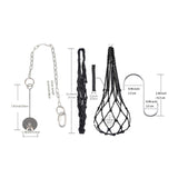Maxbell Vegetable Feeder String Bag Coop Toy Feeding Net Bag Chicken Accessories Net Bag with Fork