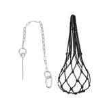 Maxbell Vegetable Feeder String Bag Coop Toy Feeding Net Bag Chicken Accessories Net Bag with Fork