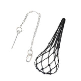 Maxbell Vegetable Feeder String Bag Coop Toy Feeding Net Bag Chicken Accessories Net Bag with Fork
