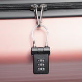 Maxbell Portable Luggage Suitcase Code Lock Password 3 Digit for Cabinets Suitcase Black