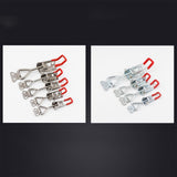 Maxbell 5x Toggle Clamp Stainless Steel Sturdy Anti Slip for Furniture Hardware with keyhole