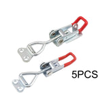 Maxbell 5 Pieces Push Pull Type Latch Clamp Iron Quick Release for Woodworking without keyhole