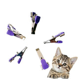 Maxbell 5x Reusable Pet Ecg Alligator Clip Veterinary Ecg Clip for Pets Dog