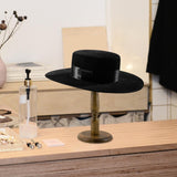 Maxbell Wooden Hat Stand Hat Display Riser Hat Storage Holder for Living Room Table