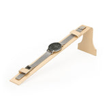 Maxbell Artificial Leather Watch Holder Bracelet Watches Holder for Bracelet gold