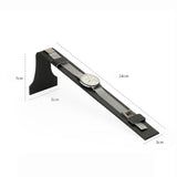 Maxbell Artificial Leather Watch Holder Bracelet Watches Holder for Bracelet black