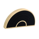Maxbell Ring Display Stand Storage Tray Ring Rack for Rings Earrings Selling Earring Black