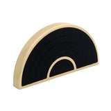 Maxbell Ring Display Stand Storage Tray Ring Rack for Rings Earrings Selling Earring Black