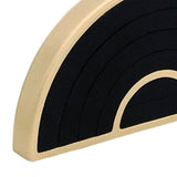 Maxbell Ring Display Stand Storage Tray Ring Rack for Rings Earrings Selling Earring Black
