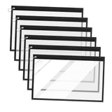 Maxbell Clear Zipper Pouches Folder Storage Pouch Waterproof for Travel Organizing Large