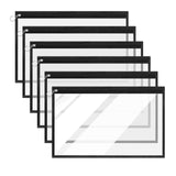Maxbell Clear Zipper Pouches Folder Storage Pouch Waterproof for Travel Organizing Large