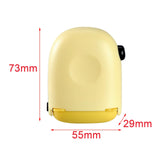 Maxbell Privacy Roller Box Opener Wide Coverage Lightweight for Messy Code Girls Boy Yellow