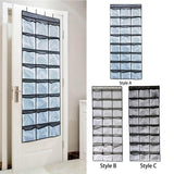 Maxbell Over The Door Shoe Organizer Rack Folding Multifunctional Bedroom Closet Style A
