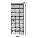 Maxbell Over The Door Shoe Organizer Rack Folding Multifunctional Bedroom Closet Style B