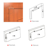 Maxbell Automatic Door Closer Heavy Duty Easy to Install for Home door Doors Style A