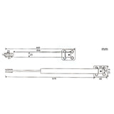 Maxbell Automatic Door Closer Heavy Duty Easy to Install for Home door Doors Style B