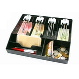 Maxbell Cabinet Cash Drawer Storage Case Compartment Storage Box for Shop Hotel