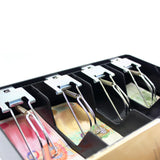 Maxbell Cabinet Cash Drawer Storage Case Compartment Storage Box for Shop Hotel
