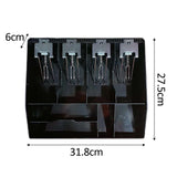 Maxbell Cabinet Cash Drawer Storage Case Compartment Storage Box for Shop Hotel