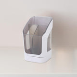 Maxbell Desktop Organizer Divider Cosmetic Tools Holder Cup for Home Desk Vanity White