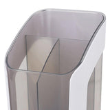 Maxbell Desktop Organizer Divider Cosmetic Tools Holder Cup for Home Desk Vanity White