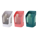 Maxbell Desktop Organizer Divider Cosmetic Tools Holder Cup for Home Desk Vanity White