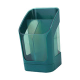 Maxbell Desktop Organizer Divider Cosmetic Tools Holder Cup for Home Desk Vanity Green