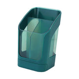 Maxbell Desktop Organizer Divider Cosmetic Tools Holder Cup for Home Desk Vanity Green