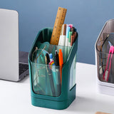 Maxbell Desktop Organizer Divider Cosmetic Tools Holder Cup for Home Desk Vanity Green