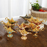 Maxbell Figurines Multipurpose Luxury for Coffee Table Shop Window Bookshelf White