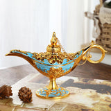 Maxbell Lights Sculpture Scene Layout Props Decoration for Living Room Hallway Sky Blue