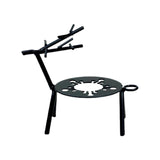 Maxbell Metal Reindeer Tealight Candle Holders Durable Rustic Finish Accessories