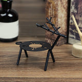 Maxbell Metal Reindeer Tealight Candle Holders Durable Rustic Finish Accessories