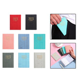 Maxbell Monthly Planner 2023 Journal A7 Notebook Planner Notepads Project Planning Red