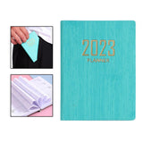 Maxbell Monthly Planner 2023 Journal A7 Notebook Planner Notepads Project Planning Green