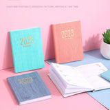 Maxbell Monthly Planner 2023 Journal A7 Notebook Planner Notepads Project Planning Blue