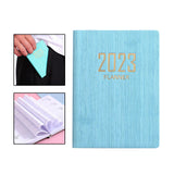 Maxbell Monthly Planner 2023 Journal A7 Notebook Planner Notepads Project Planning Blue