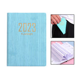 Maxbell Monthly Planner 2023 Journal A7 Notebook Planner Notepads Project Planning Blue