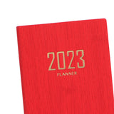 Maxbell Recording Weekly Notebook Planner Planning Daily Account for Gifts New Year Red