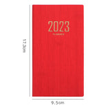 Maxbell Recording Weekly Notebook Planner Planning Daily Account for Gifts New Year Red