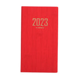Maxbell Recording Weekly Notebook Planner Planning Daily Account for Gifts New Year Red