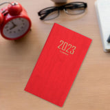Maxbell Recording Weekly Notebook Planner Planning Daily Account for Gifts New Year Red