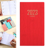Maxbell Recording Weekly Notebook Planner Planning Daily Account for Gifts New Year Red
