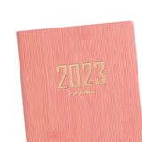 Maxbell Recording Weekly Notebook Planner Planning Daily Account for Gifts New Year Pink