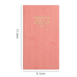 Maxbell Recording Weekly Notebook Planner Planning Daily Account for Gifts New Year Pink