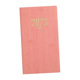 Maxbell Recording Weekly Notebook Planner Planning Daily Account for Gifts New Year Pink
