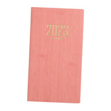 Maxbell Recording Weekly Notebook Planner Planning Daily Account for Gifts New Year Pink