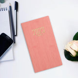 Maxbell Recording Weekly Notebook Planner Planning Daily Account for Gifts New Year Pink